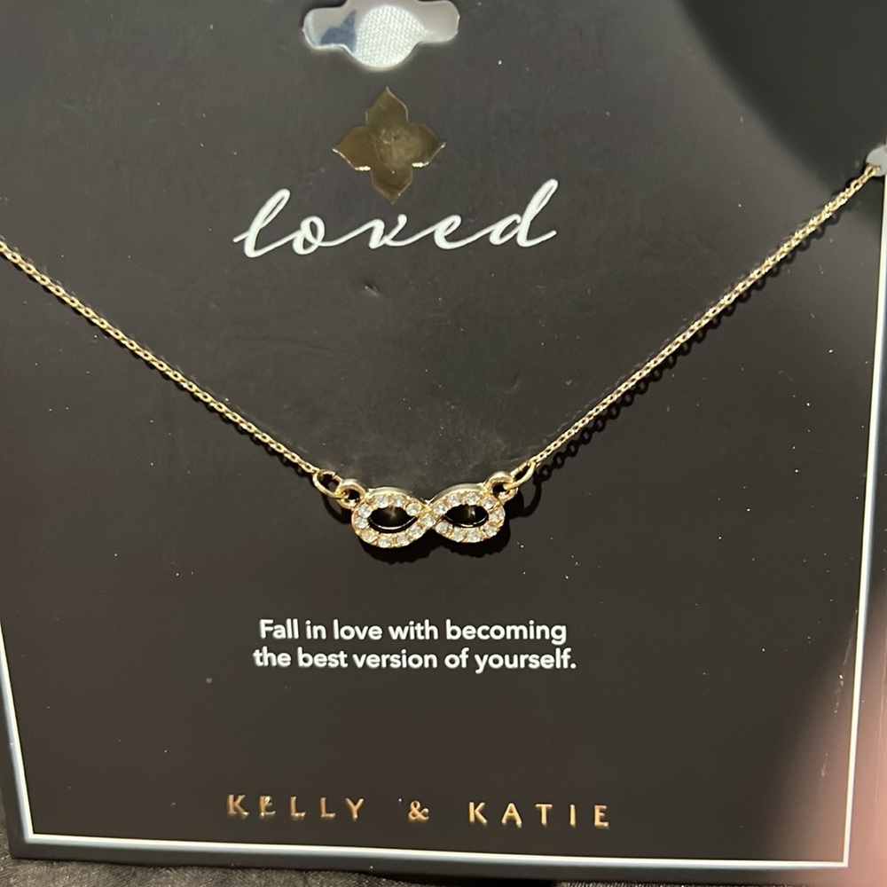 3/$15 Kelly & Katie Loved Necklace - New - Lot 773